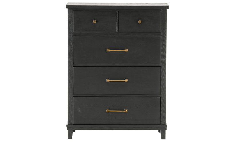 Flat Iron 4-Drawer Chest